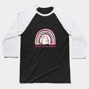 Ghost Breast Cancer Warrior Baseball T-Shirt